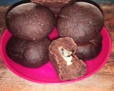Foto langkah ke 7 dari resep Bakpie chocochez, cemilan praktis tanpa telur, hanya takaran sendok.