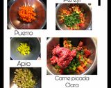 Foto del paso 1 de la receta: Clarificación de un fondo