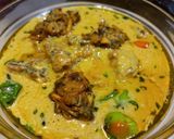 A picture of step 5 of Karhi pakora.