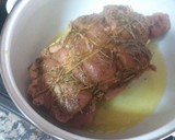 Foto del paso 12 de la receta: Lomo relleno de lacón y queso semicurado (a mi manera) 👨🏽‍🍳😉