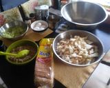 A picture of step 5 of Stuffing aka filling.