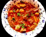 ग्रेवी वाली कटहल की सब्जी और पूरी (gravy wali kathal ki sabzi aur poori recipe in Hindi) रेसिपी चरण 5 फोटो