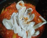 Foto langkah ke 3 dari resep Cumi Saus Padang.