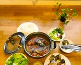 Hình bước làm 4 của món Bún chả cá Nha Trang (đầu cá thu)