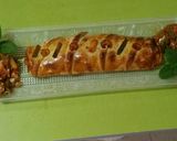 Foto del paso 11 de la receta: Brazo de gitano salado relleno gambas ajos tiernos y espárragos