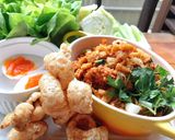 รูปขั้นตอนการทำที่ 7 ของ น้ำพริกอ่อง#อาหารไทยง่ายๆ