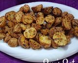 A picture of step 5 of Air Fryer Crisp Baby Potatoes.