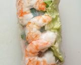 A picture of step 7 of GOI CUON: Vietnamese Fresh Spring Rolls🥗🦐.