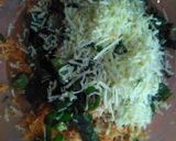 Foto langkah ke 5 dari resep Telur dadar sayur keju bekal sekolah.