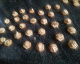 A picture of step 3 of Chocolate Peanut Butter Marie Biscuits.