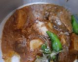 A picture of step 2 of Memoni Akni.