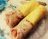 ক্যারট নাটি এগ রোল (carrot nutty egg roll recipe in Bengali) রেসিপি ধাপ - 4 ছবি