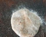 A picture of step 3 of Carrot  Puri.