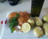 Foto del paso 1 de la receta: Pechuga de pollo con patatas al horno