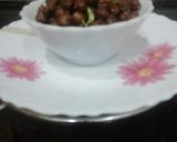A picture of step 6 of Chana Prashad.