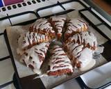 Vickys Cinnamon Glazed Scones, GF DF EF SF NF recipe step 13 photo
