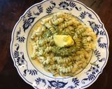 A picture of step 2 of California Farm Fennel Greens Pesto Sauce.