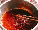 Hình bước làm 3 của món Mực ngào sa tế
