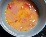รูปขั้นตอนการทำที่ 3 ของ Scrambled Eggs ไข่กวนผักลวก สูตรไมโครเวฟ