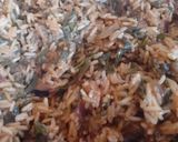Foto del paso 4 de la receta: Improvisado vegano de arroz y seitán