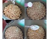A picture of step 1 of Gujarati Vaal Nu Shaak (Lima Beans Curry).