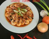 Foto langkah ke 5 dari resep Udang Tumis Terasi.