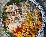 A picture of step 12 of Grilled Chicken Soul Salad with Cilantro Lime Rice and Mango Salsa.