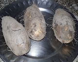 A picture of step 1 of Fried Garadu (Ratalu) Famous Recipe of Madhya Pradesh.