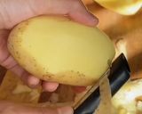 A picture of step 1 of Spicy and Sour Chinese Potato Salad.