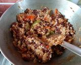 A picture of step 4 of Mexican Rice N Beans.