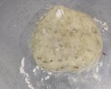 A picture of step 2 of Mathri.