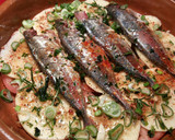 Foto del paso 4 de la receta: Cazuela imperial de jureles con fumet de gambas