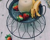 Gambar langkah 4 resipi Strawberry Banana Smoothies (Sihat).