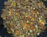 Foto del paso 4 de la receta: Morrón relleno de picadillo y puré de papa