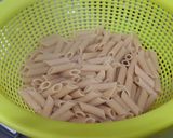 Foto del paso 7 de la receta: Plumas integrales con verduras a la soja y almendras