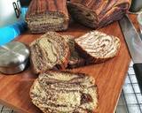 Whole-wheat Marble Milk Bread(Tangzhong method) recipe step 43 photo