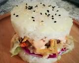 Japanise Sushi Burger with Mutton Kebab and Kimchi Salad recipe step 33 photo