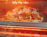 Hình bước làm 3 của món Bánh pizza thập cẩm