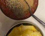 A picture of step 1 of Mango Pineapple Jain Pizza.