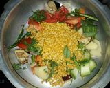 A picture of step 2 of Sambar recipe.