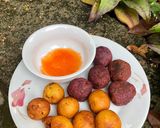 Hình bước làm 9 của món Viên khoai lang tím/vàng (sweet potato balls) ngon ngọt, giòn rụm