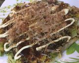 A picture of step 11 of Japanese Pancake ‘Okonomiyaki ‘.