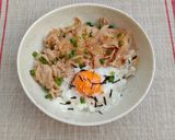 รูปขั้นตอนการทำที่ 5 ของ ข้าวหน้าหมูสไลด์
