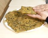 A picture of step 12 of Methi thepla.