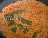 A picture of step 6 of Mexican Rice.