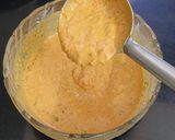 A picture of step 2 of Sattu Chilla.