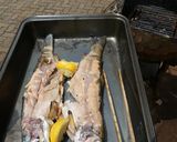 A picture of step 4 of Grilled garlic butter and lemon fresh lake trout!.