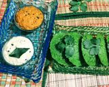 A picture of step 6 of Green Idli.