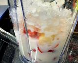 A picture of step 2 of Strawberry Smoothie.