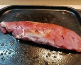 Foto del paso 1 de la receta: Solomillo de cerdo al tomillo con s'hitake en salsa